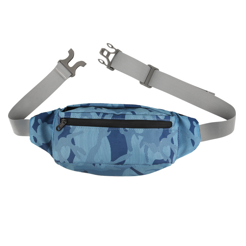 

Sports Shoulder Bag Waterproof Diagonal Shoulder Bag Men'S Multi-Function Fitness Portable Phone Outdoor Sports, Blue color