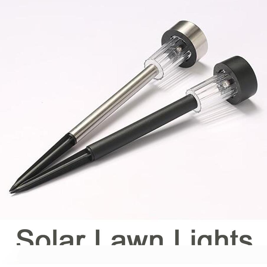 

Solar Lights Outdoor Solar Garden Lights Stainless Steel LED Solar Pathway Lights, Outdoor Landscape Lighting for Lawn Patio Yard Wal