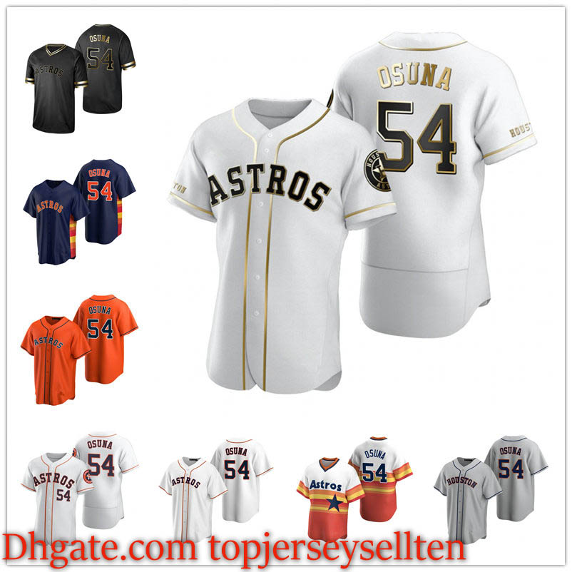 

Houston Astros MEN WOMEN YOUTH 54 Roberto Osuna 2020 Authentic baseball Jersey