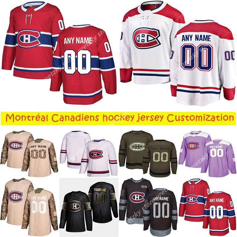 

Customization News Montréal Canadiens Hockey Jerseys Multiple styles Mens Max Domi Carey Price Customize Any Name Any Number Hockey Jerseys, White