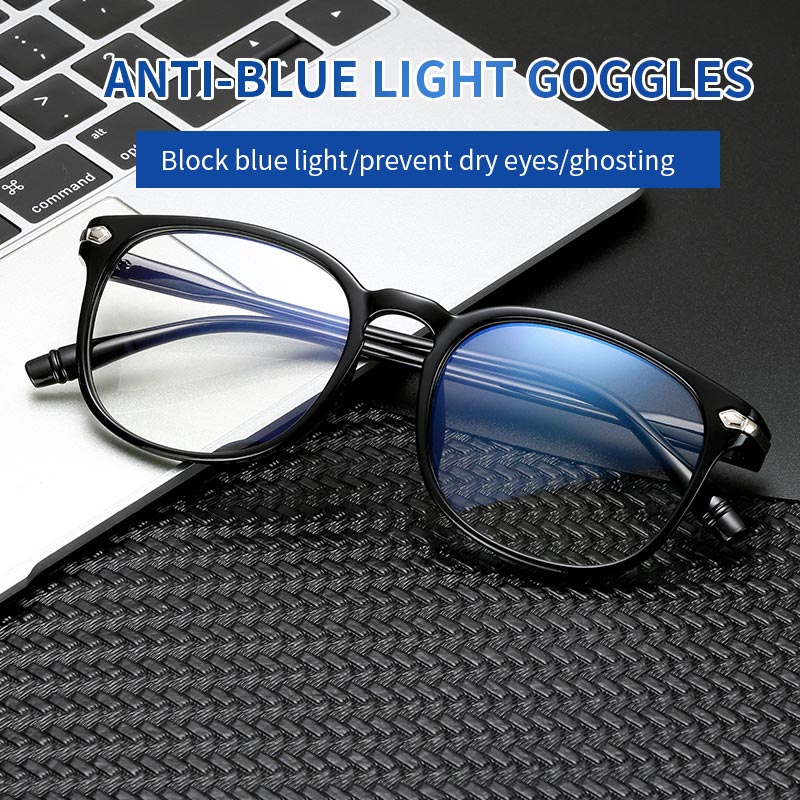

Fashionable Blue Light Blocking Anti-Blue Glasses Frame Filter Blue Ray Unisex Car Glasses Optical For Men Women