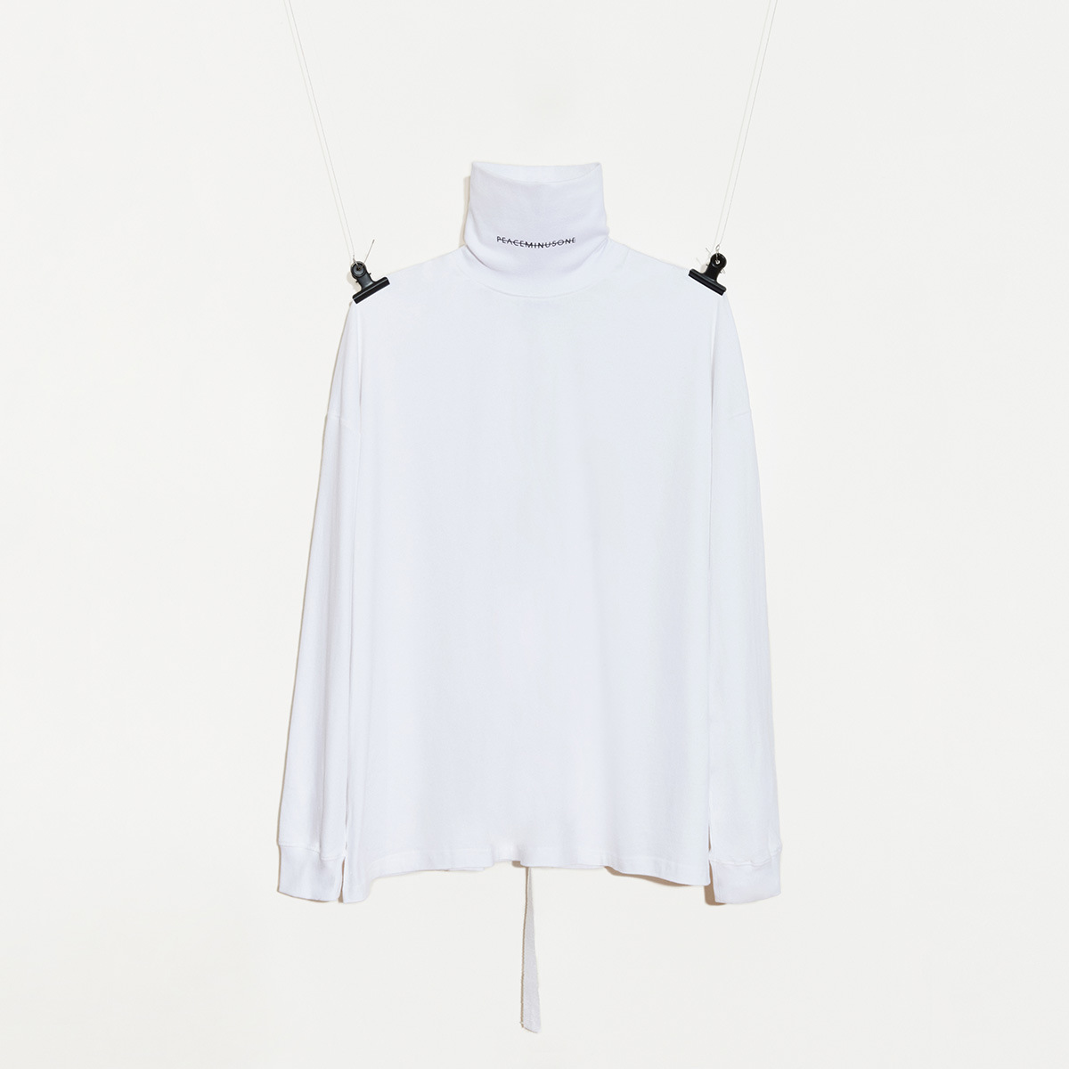 

Songsanding Mens Long Sleeve Tshirt G-Dragon Style Peaceminusone Turtle neck Long Sleeve Shirt Black and white Top shirt