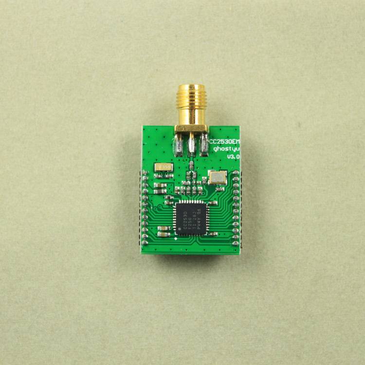 

The CC2530 module zigbee PCB antenna SMA seat pocket