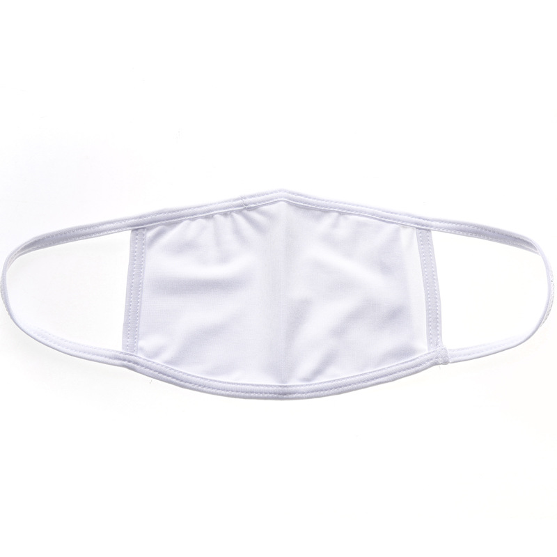 IN STOCK Blanks Sublimation Face Mask Adults Kids With Filter Pocket Can Put PM2.5 Gasket Dust Prevention For DIY Transfer Print