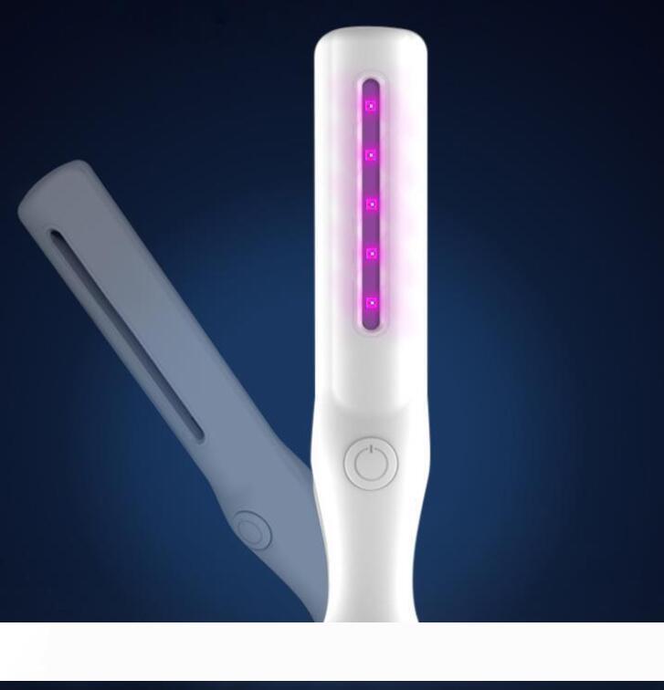 

UV Light Mini Sanitizer Travel Wand Germicidal Lamp Hotel Household Car Pet sterilizer Light not including battery KKA7700