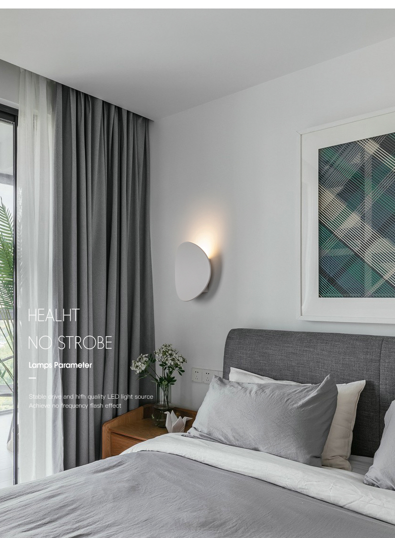 Persona australiana Enjuiciar encuentro Nórdico pared del dormitorio minimalista lámpara de pared redonda de TV entrada fondo de la pared cabecera del dormitorio Luz apliques accesorio de iluminación Persona australiana Enjuiciar encuentro Nórdico pared del dormitorio minimalista lámpara de pared redonda de TV entrada fondo de la pared cabecera del dormitorio Luz apliques accesorio de iluminación