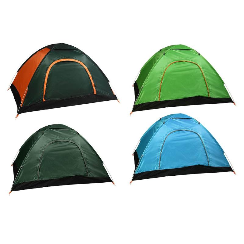 

1-2 Person Portable Outdoor Camping Tent Automatic Camping Tent Thick Rainproof Anti UV Picnic Fishing Tourist Awning