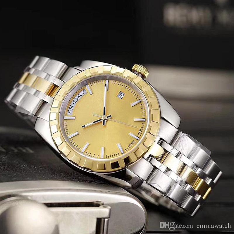 

Business Men Watch Stainless Steel Strap Automatic Movment Sapphire Glass Mirror Mens Watches jason007 orologio di lusso, Waterproof