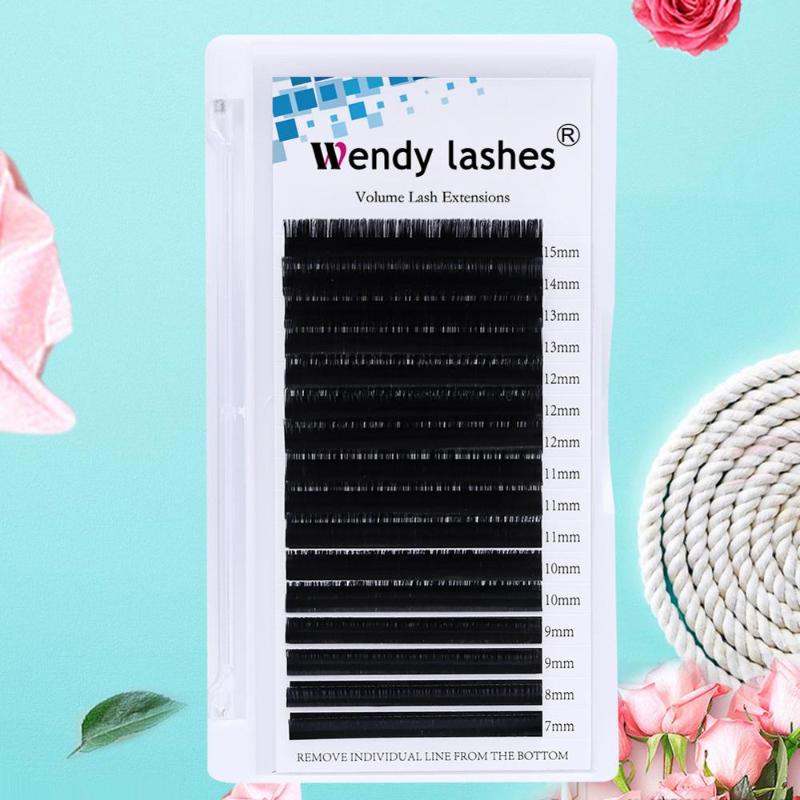 

Volume Silk Korean Further All size High Quality Cilia Lash Extension Faux Mink Individual Eyelash Extensions