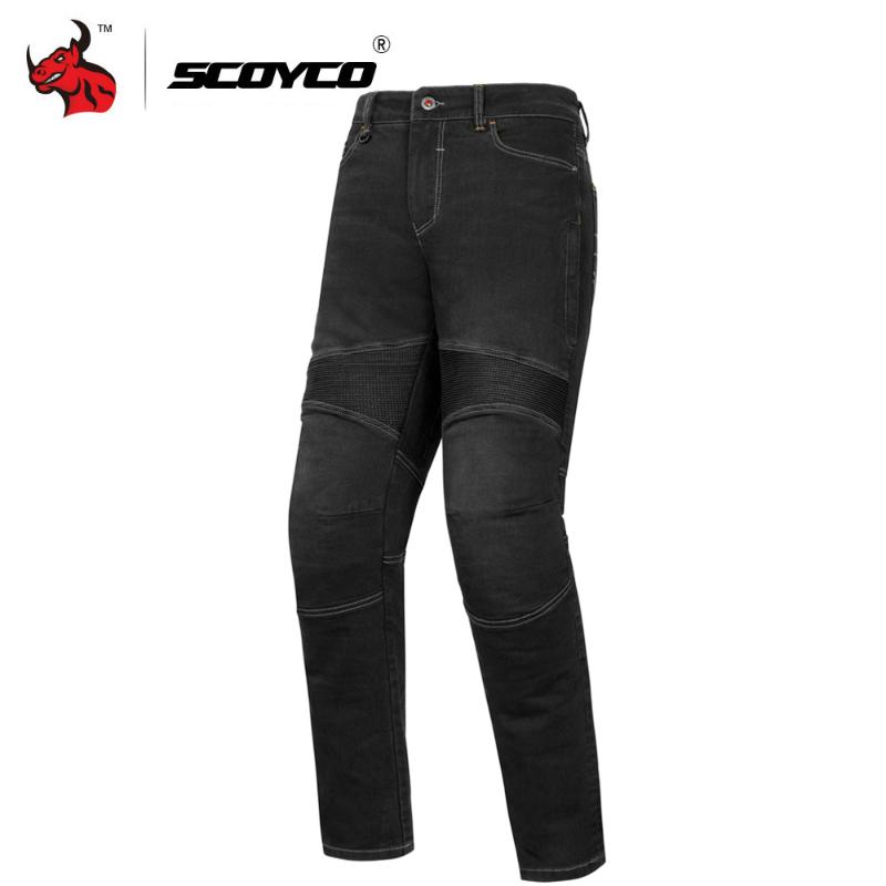 

SCOYCO Motorcycle Pants Men Moto Jeans Riding Touring Motorbike Trousers Motocross Pants Moto Have CE Knee Protective