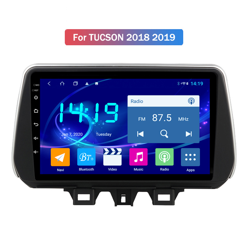 

10 Inch HD Car Video Dvd Player for Hyundai TUCSON 2018-2019 with 4G GPS Bluetooth Radio Stereo USB Steering Wheel Control Can Bus Free Map