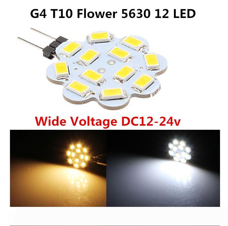 

RV boat marine led G4 T10 921 194 W5W Wedge 12 5630 SMD LED crystal chandilier Lamp Light White