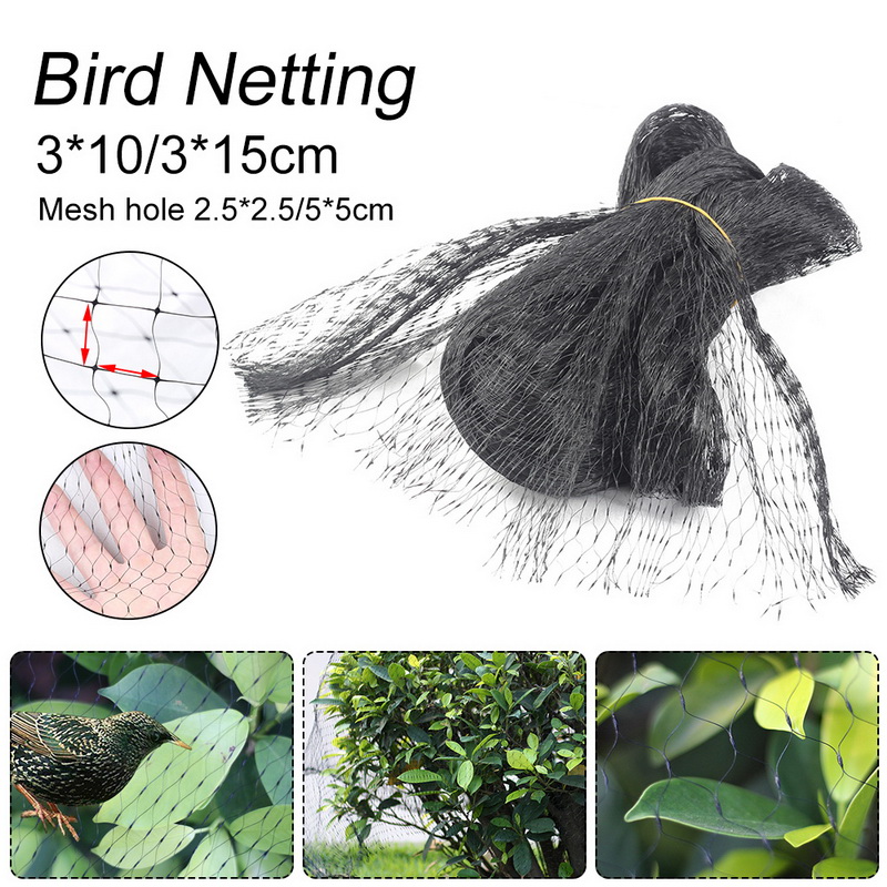 

Garden Anti Bird Net Reusable Plant Netting Protect Against Rodents Birds, White