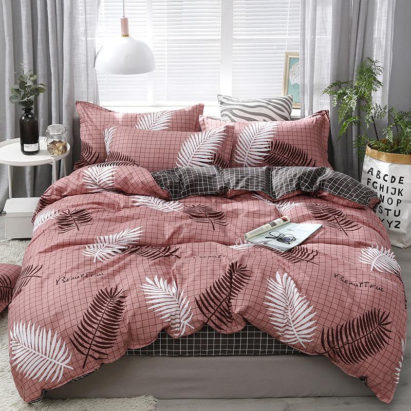 

40Home Textile Flamingo Bedding Sets Cotton Couple Adult Duvet Cover Set of Bed Linen Warm  Bed Sheets, 20