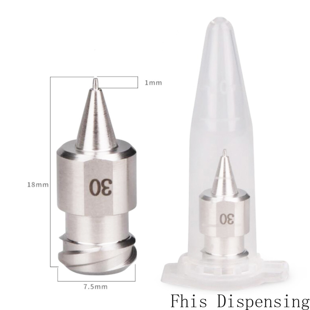 

Musashi Integrally Style Double-Helix Stainless Steel Precision Dispensing Needles Stainless Steel Nozzle