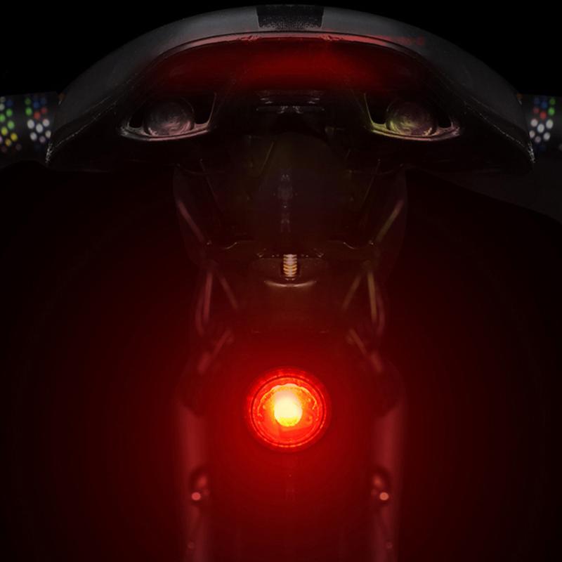 

Bike Riding Tail Light USB Aluminum Led Warning Light Back (Red