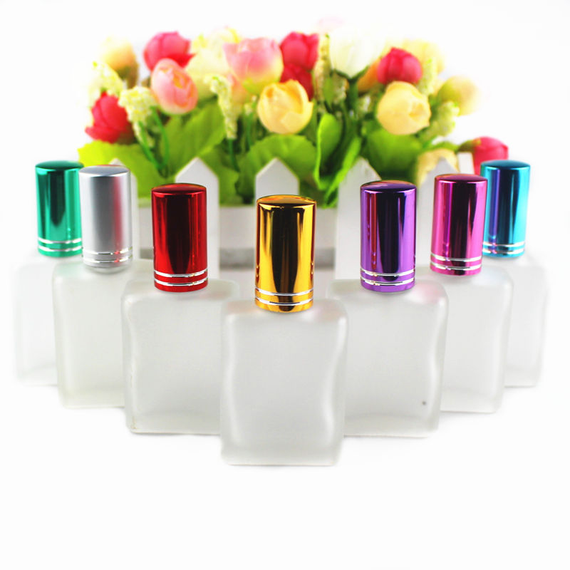 

1PC TOP QUALITY 15ml Glass Empty Perfume Bottles Spray Atomizer Refillable Bottle Scent Case with Travel Size Portable