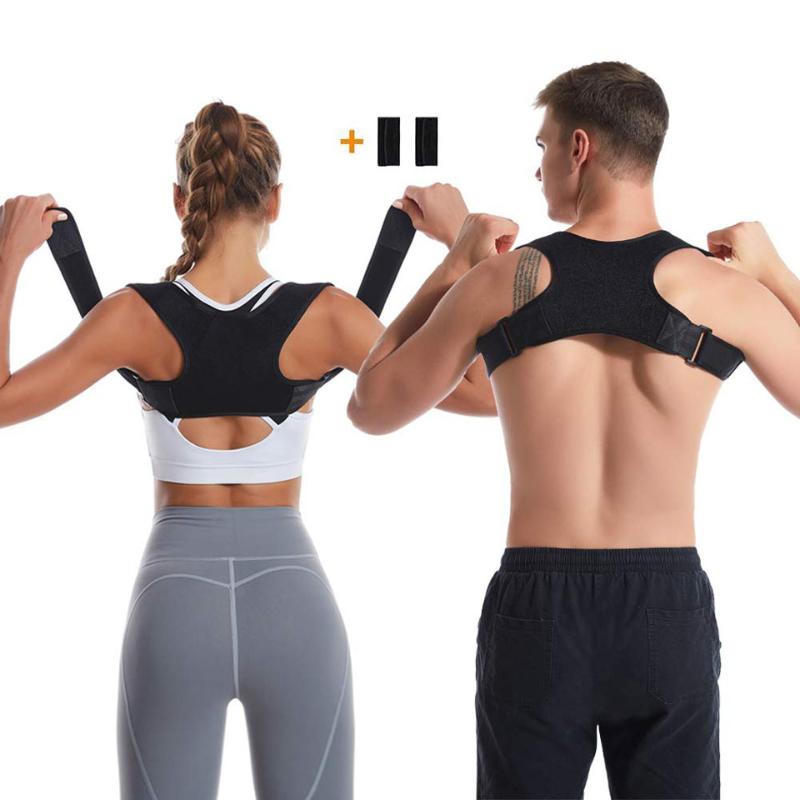 

Posture Corrector Breathable durable comfortable Back Shoulder Lumbar Waist Supporting Correct Straighten Upper Children Adult, Kids size