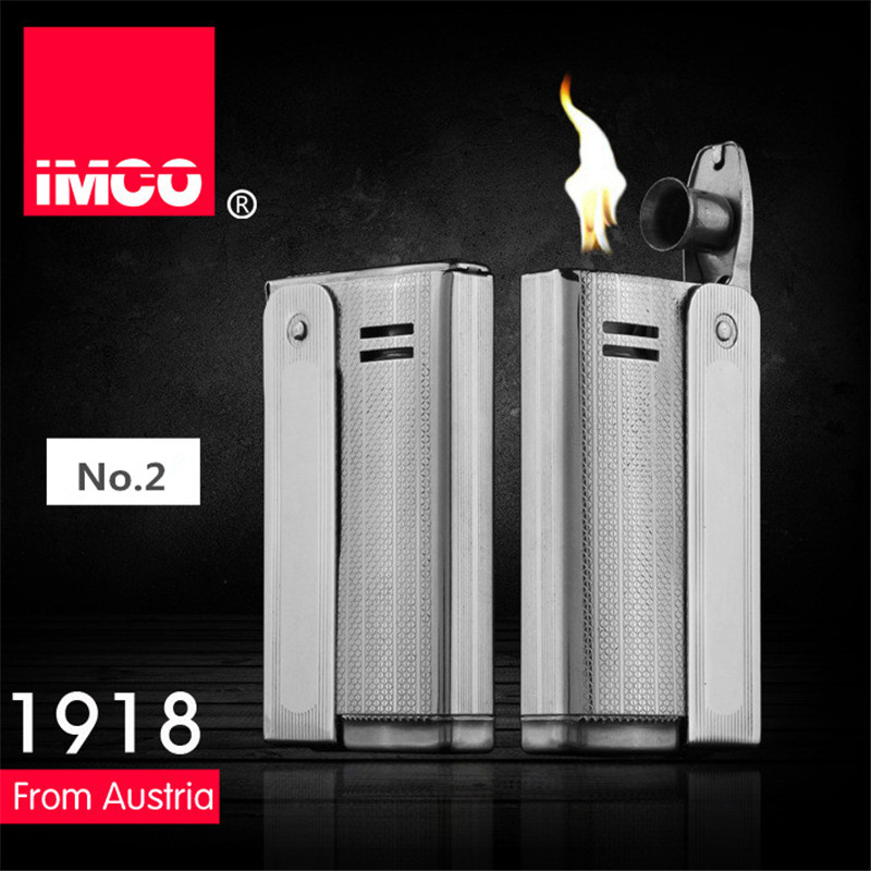 

IMCO 6800 Lighter Stainless Steel Lighter Original Oil Gasoline Cigarette Lighter Vintage Fire Retro Petrol Gift Lighters