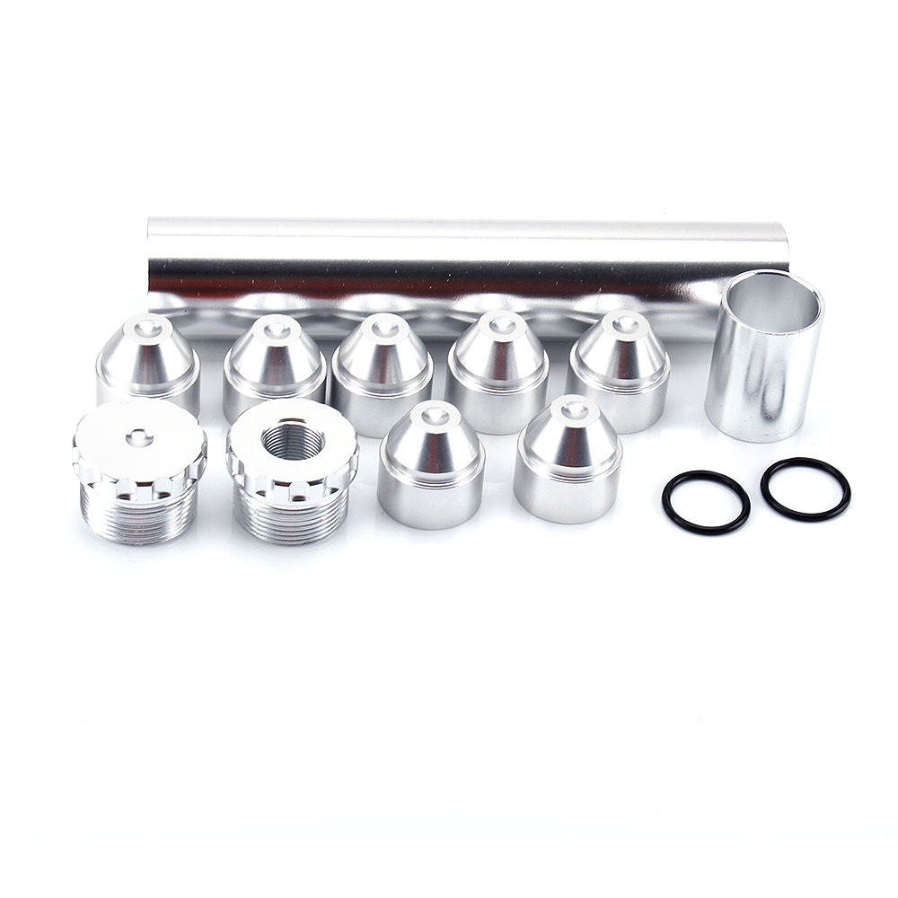 

Length 6 inch Aluminum 1/2-28 or 5/8-24 Car Fuel Filter For NaPa 4003 WIX 24003 Car Solvent