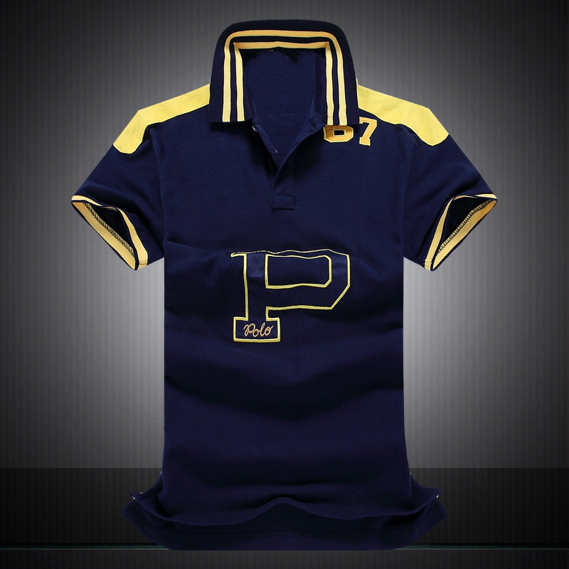 

fashion European and American polo shirt piqué cotton men's short sleeves, White