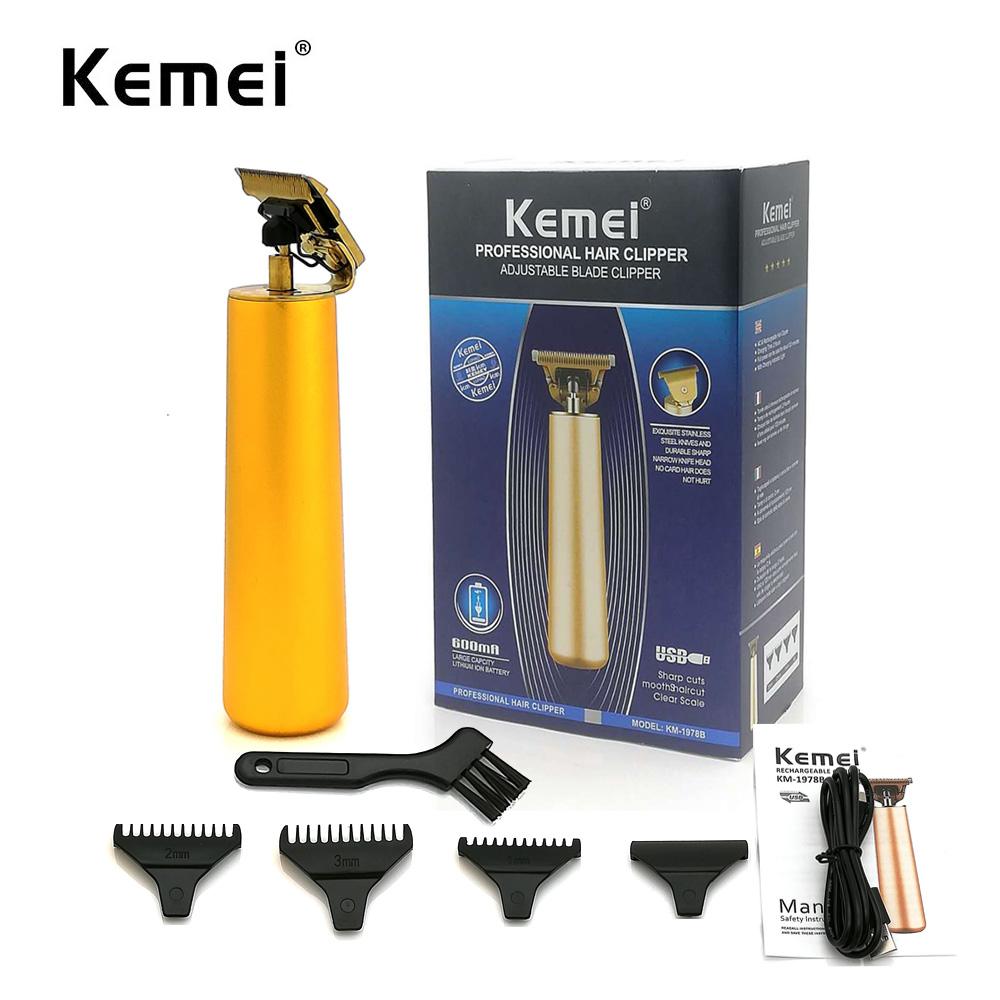 

Original Kemei KM-1978B Electric Hair Clipper Professional Electric Hair Clipper Beard Trimmer Rechargeable Wireless Electric Trimmer