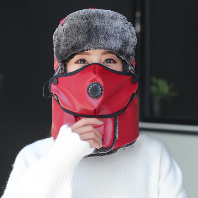 

2020 Reflective strip Lei Feng hat men's plus velvet thickened winter female bike earmuffs cold cold cotton cap, Zy1236r