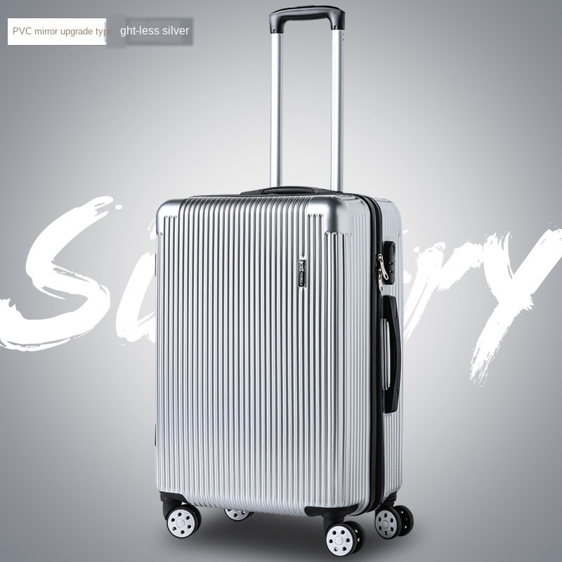 

Internet celebrity female ins aluminum frame trolley 26 Luggage suit suittravel male password luggage case suitcase 24 inches, Beige