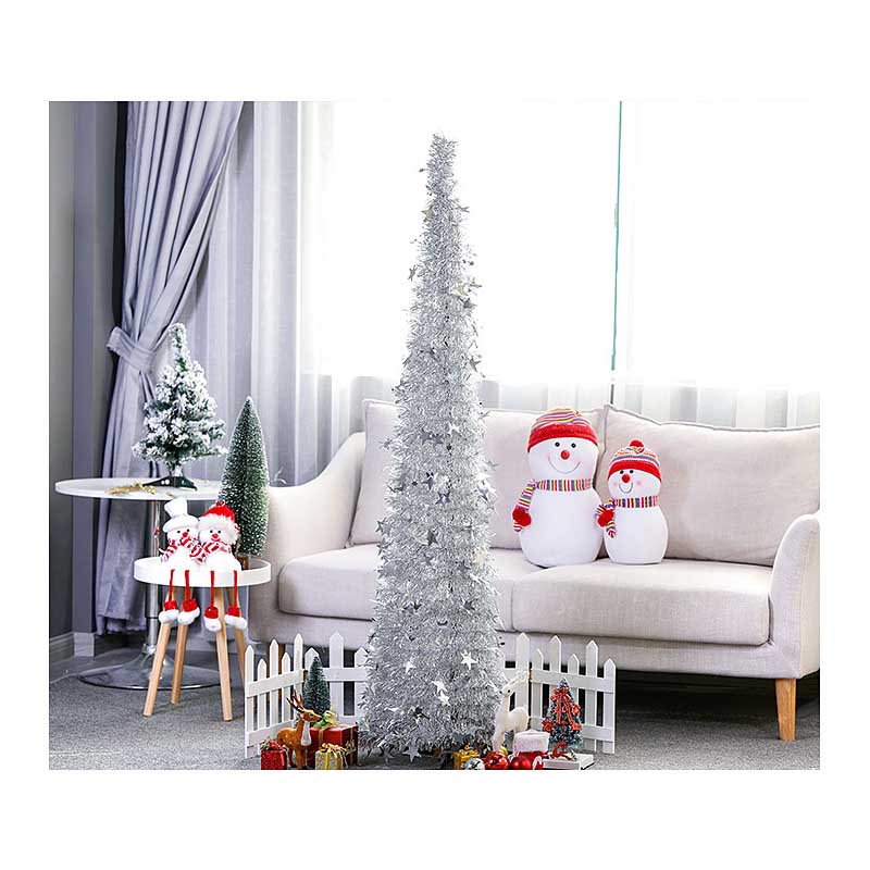 

Artificial Christmas Tree Encryption With Iron Base New Year Xmas Decorations For Home 1.5M 1.2M