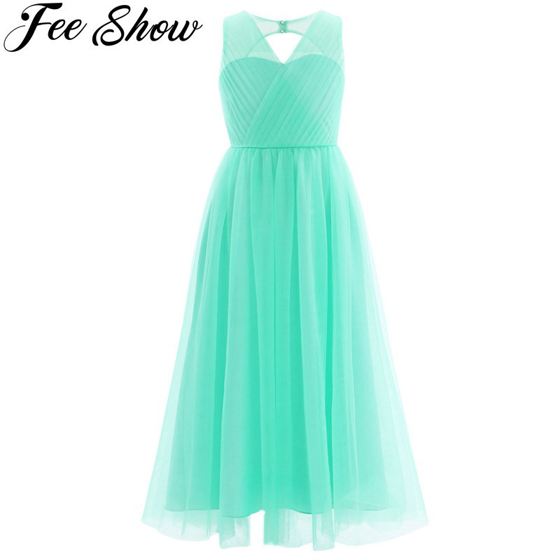 cheap turquoise flower girl dresses