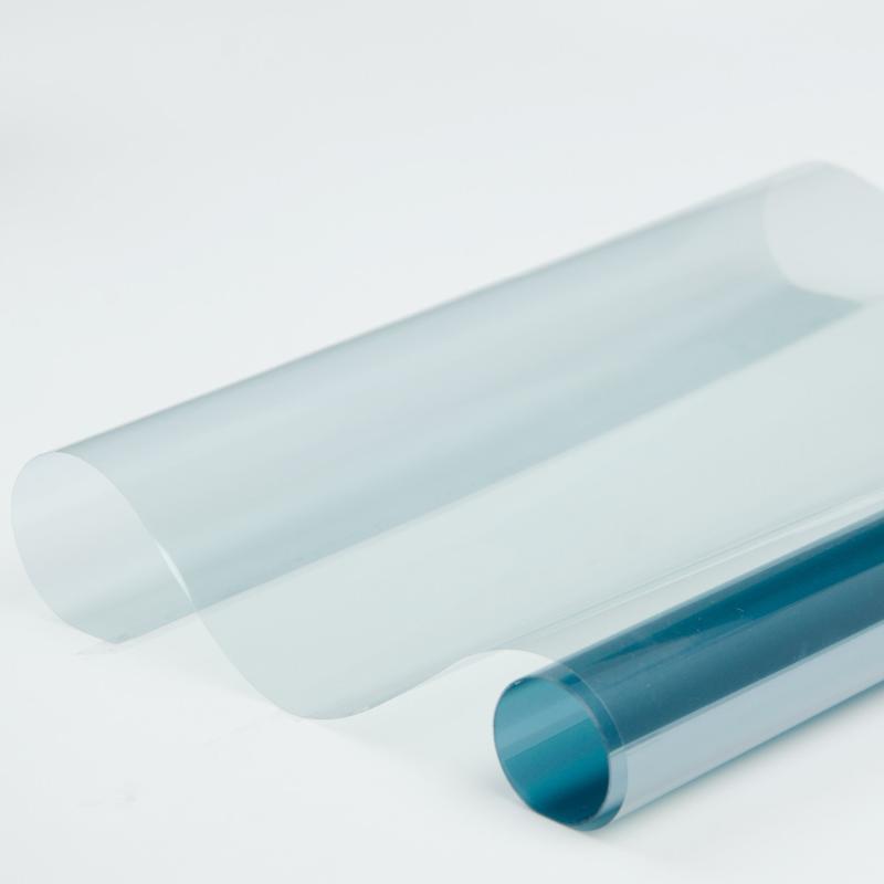 

80%VLT Light Blue Auto Car Nano Ceramic Tint Film Sunshade Anti UV Heat Resist Tint House Office Solar Protection Vinyl