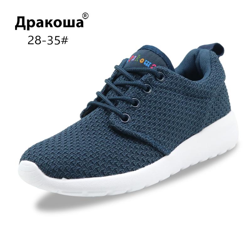 

Apakowa Little Boys and Girls Breathable Sneakers Unisex Little Kids Gym Lightweight Sports Shoes for Outdoor Running Walking, Pink