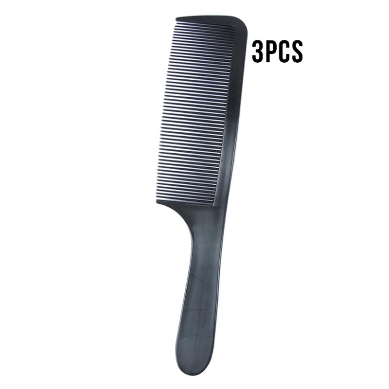 

Men's Hair Cutting S-type Clipper Curved Comb Round Head Flat Comb Elbow Reduce Hair Loss Salon Styling Tools