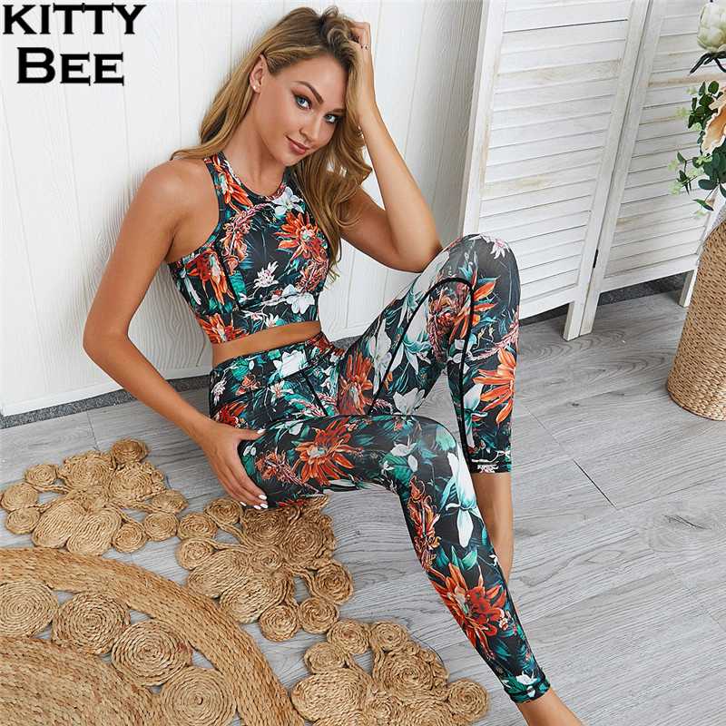

2 Piece Set Women Sport Suit Fitness Yoga Set Gym Clothing Women Tracksuit High Waist Workout Clothes Sports Wear For Gym, Green yoga set