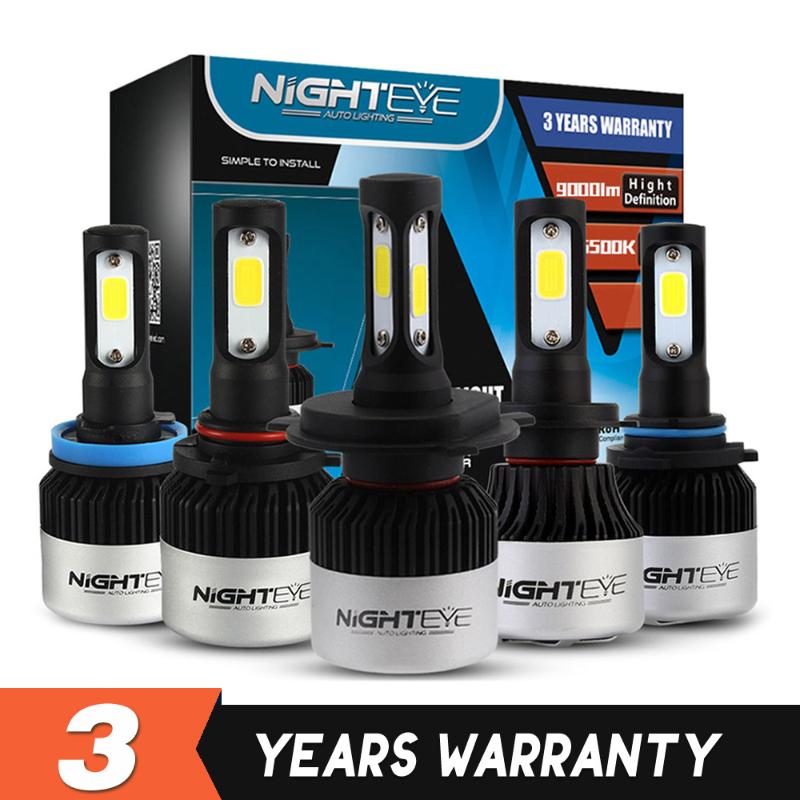 

2pcs h7 LED lamps h7 for cars Headlight Bulbs 12v h4 led h8 h11 fog light h1 3 9005 4 9006 Auto Headlamps Kit 6500K