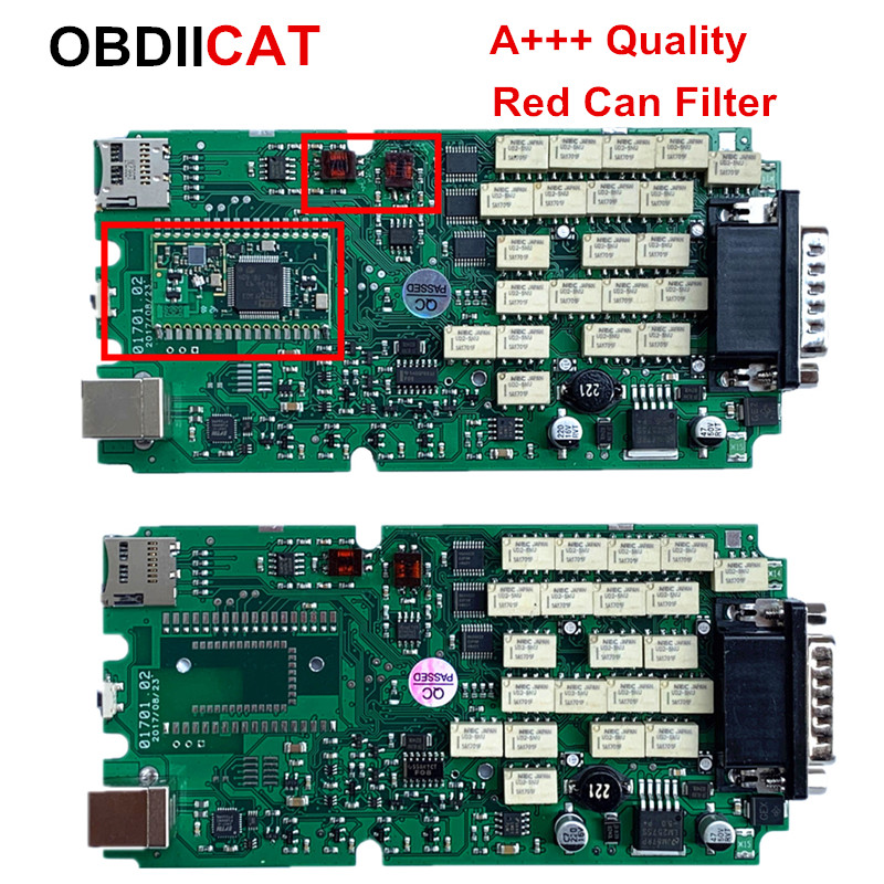 

2020.1 A+ Quality TCS multidiag pro+ Bluetooth Single OBDIICAT-TCS 2020.1 keygen NEC relay obd2 scanner for cars trucks