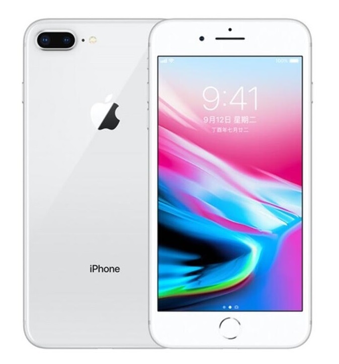 

100% Original Apple iphone 8 8 Plus no face id 64GB 12.0MP iOS 13 Used Unlocked Phone, Black