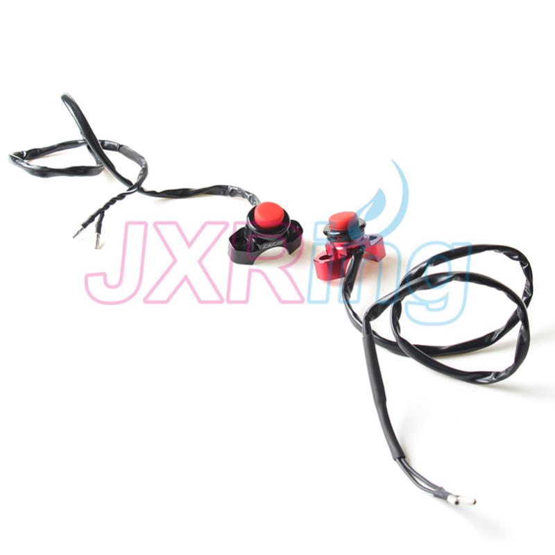 

STOP START KILL SWITCH BUTTON For CR125 CR150 CR250 CR500 CRF230 CRF250 CRF250X CRF450R Motocross CNC BILLET ENGINE
