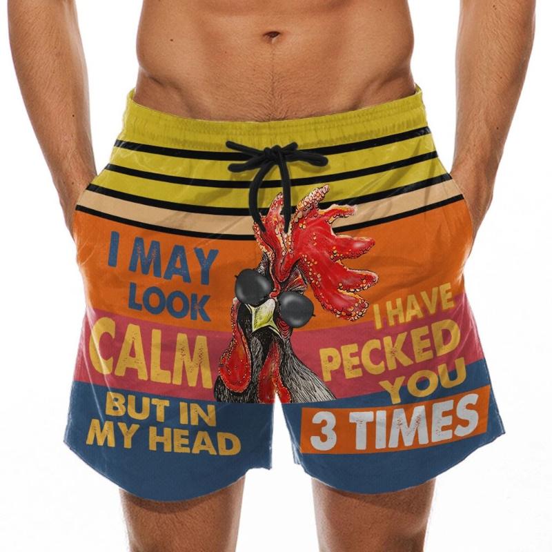 Beach Shorts Custom Any Name and Number Trunks Swim Shorts for Men Youth Gifts 