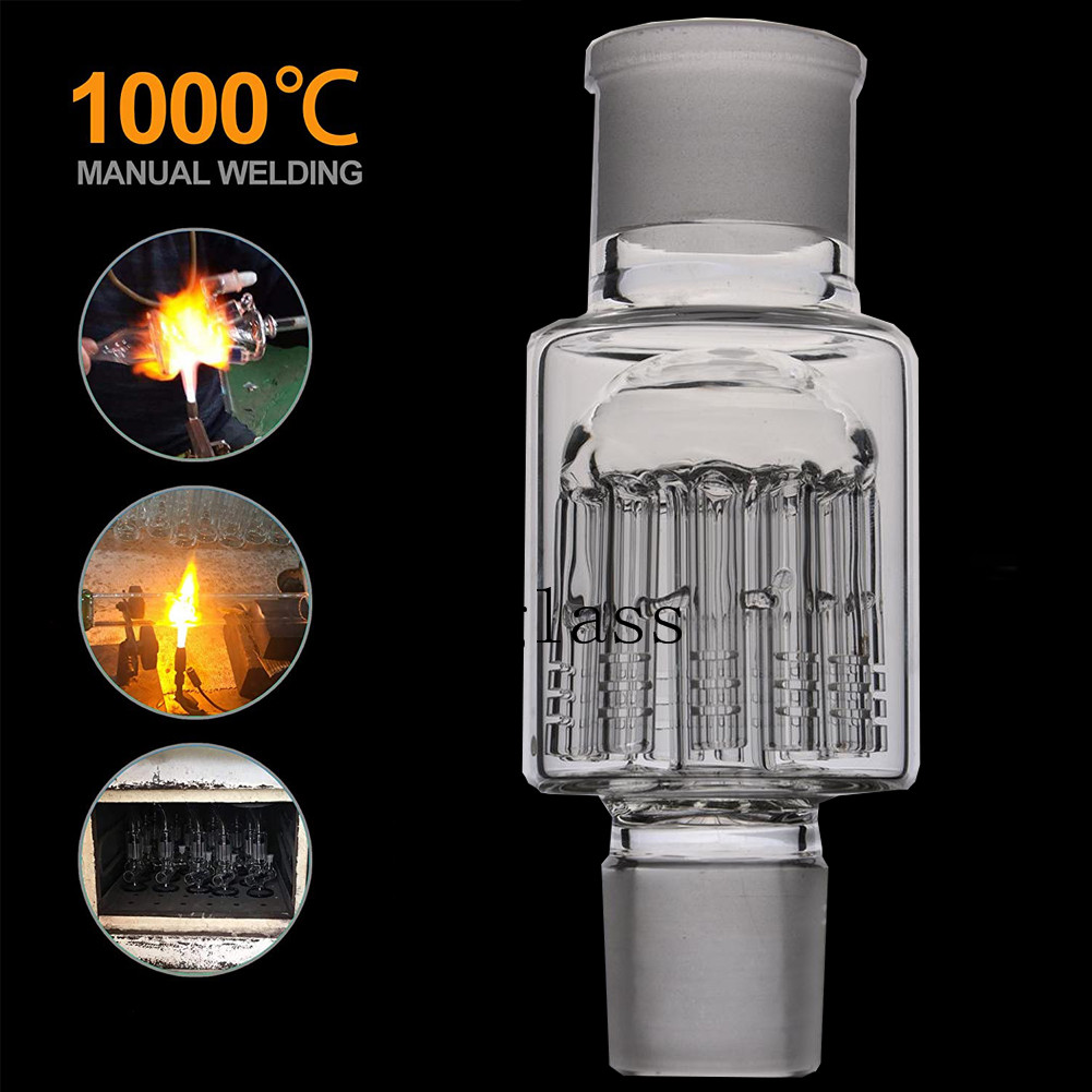 

2020 Arm Tree Thick Glass Removable Middle Perc Ashcatcher Percolator Hookahs Smoking Accessories Chicha Pipes 29MM Joint