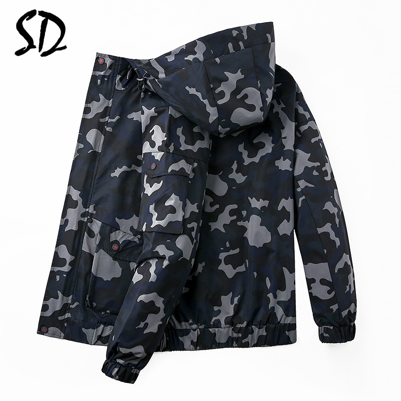

Winter Camouflage Men Cloth Casual Streetwear Bomber Jacket Plus Big Size M-8XL Chaqueta Hombre Fake Designer Clothes, Beige
