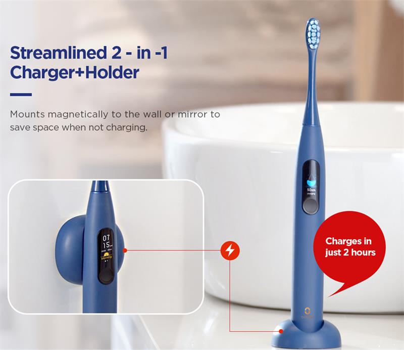 

Xiaomiyoupin Toothbrushes Global Vesion Oclean Pro Oclean-X for Xiaomi Sonic Electric Toothbrush rechargeable Waterproof Ultrasonic Adult Tooth Brush
