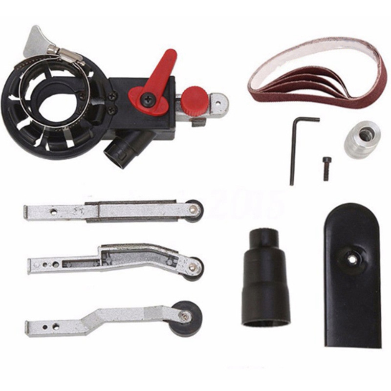 

New Angle Grinder Mini Diy Sander Sanding Belt Adapter Bandfile Belt Head Sander for 115Mm 4.5 Inch and 125Mm 5 Inch Electric