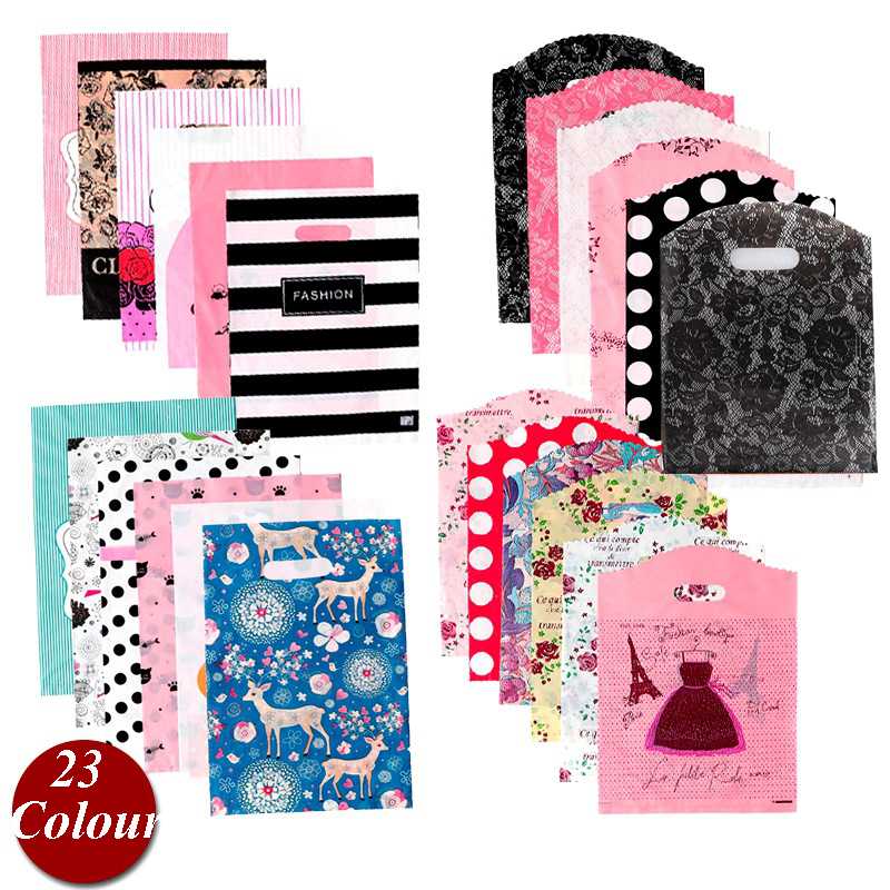 

Wholesale 50pcs/lot New Design Black&white Striped Lace Packaging Bags for Gift Plastic Jewelry Pouches with 15*20cm Gift bags