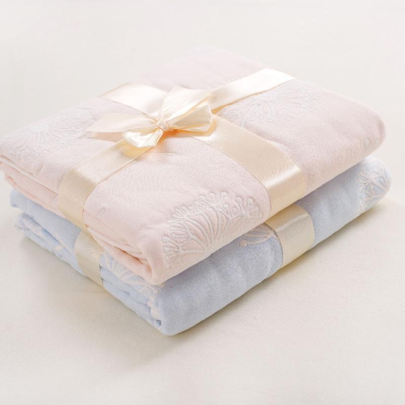 

110*110cm Natural Muslinlife Dragonfly Cotton 6-layers Baby Gauze Bath Towel Bamboo Muslin Newborn Blanket Swaddle Baby Towel, Free color