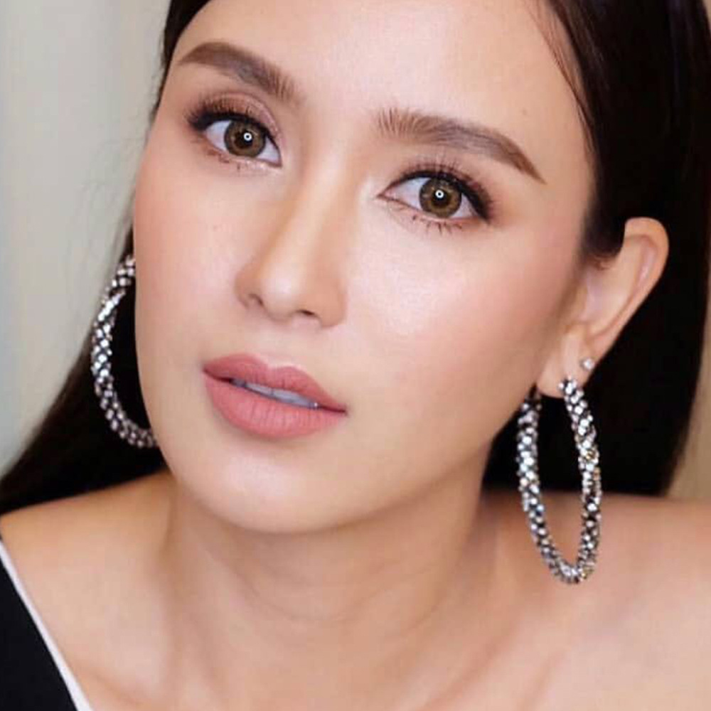 

EH8308 exaggerated ring diamond claw chain earrings female Bohemia