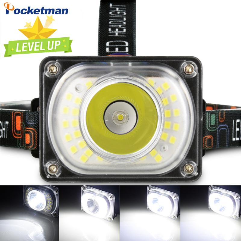 

32 LED headlight USB T6 rechargeable outdoor camping fishing headlight work maintenance searchlight fishing
