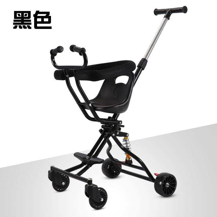

One-click folding lightweight stroller for children