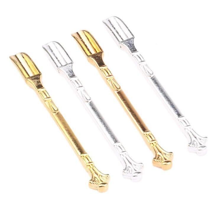 

Newest Metal Mini Shovel Spoon Easy Carry Mini Powder Scoop Hookah Shisha Smoking Pipe Snuff Accessories Multiple Uses