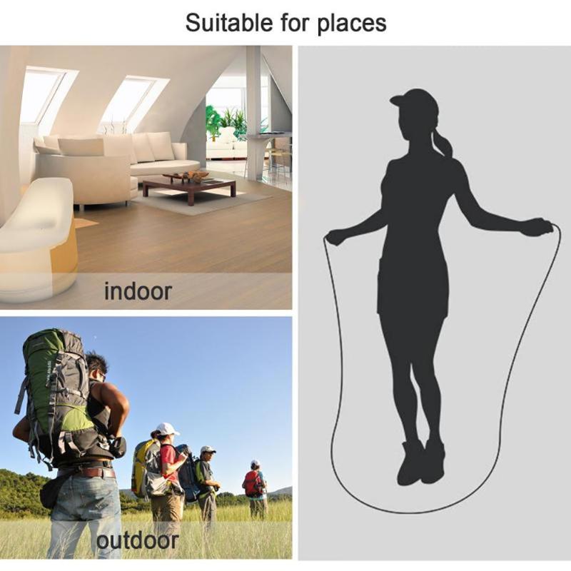 

Smart Digital Counter Bodybuilding Aerobic Exercise Fitness Jump Skipping Rope Fitness Equipment Accessories